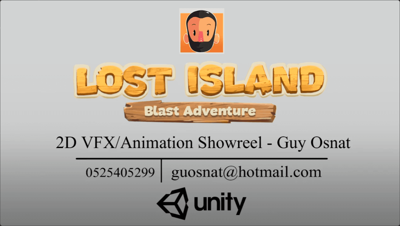 Lost Island Showreel - Guy Osnat
